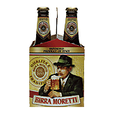 Birra Moretti&nbsp;&nbsp;imported from Italy Beer, 6 12-ounce glass bottles Picture
